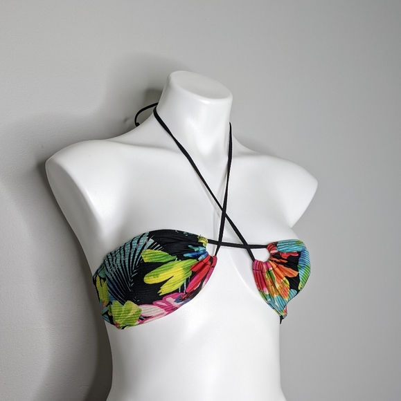 Billabong tropical floral string bikini 6 - Picture 5 of 11